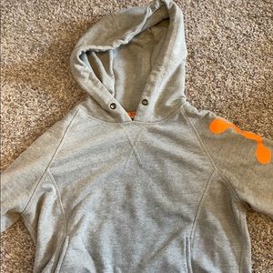 Orangetheory Gray Crop Hoodie